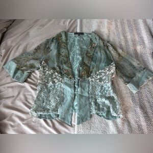 Violet Kay Silk Jacket